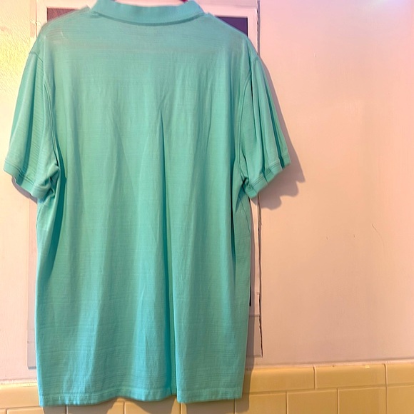 Calvin Klein 2 button ss polo shirt. Size large 100% cotton - Picture 4 of 6